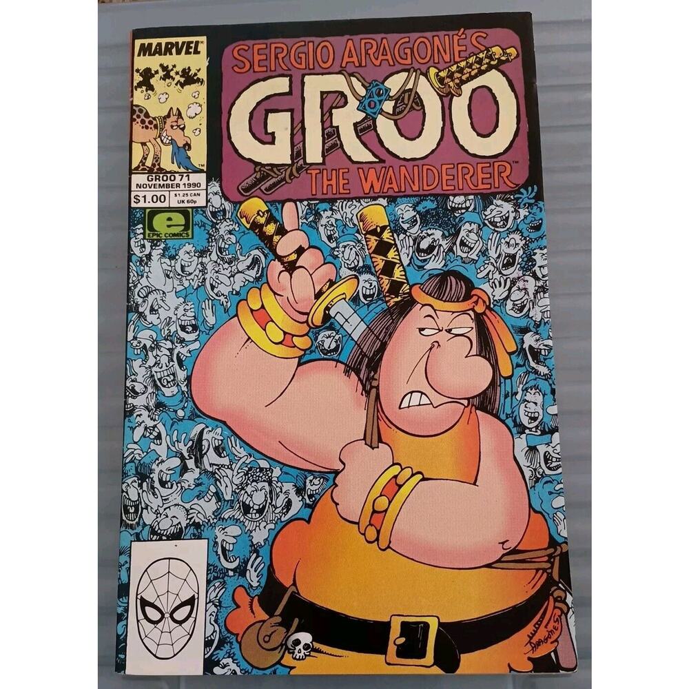Groo The Wanderer #71 Marvel Epic Comics Nov. 1990 Sergio Aragones